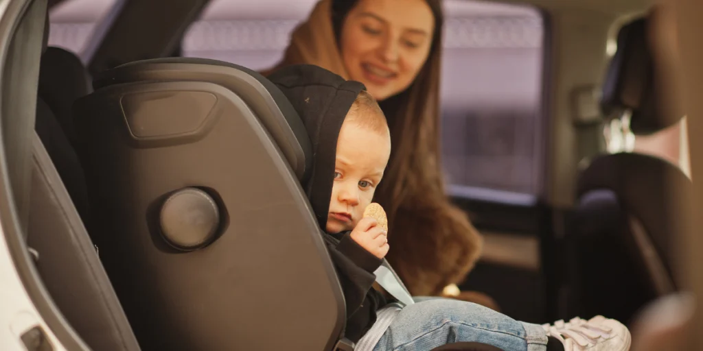 child in car seat